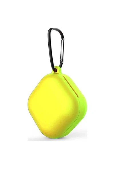 Coverzone Galaxy Buds Live Çengelli Sarı Kılıf Smooth Matte Tpu ürün görseli 1