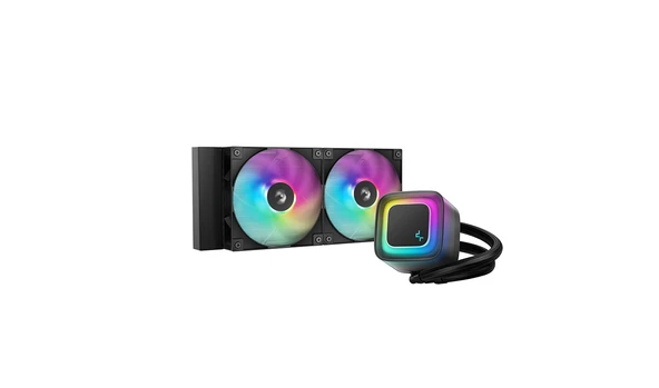 DeepCool LE240-V2 ARGB 240mm Siyah İşlemci Sıvı Soğutucu ürün görseli 1