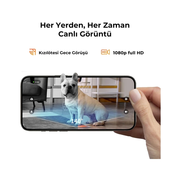Petkit Yumshare Solo Kameralı Akıllı Mama Kabı (Petkit Türkiye Garantili) - Resim 6