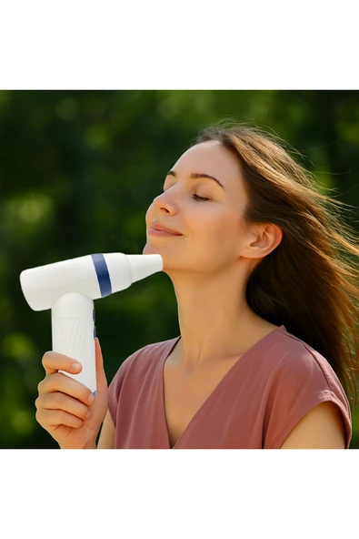Coverzone Güçlü Hava Üfleme İster Araba içi, Klavye Temizle, Mangal veya Serinleme Taşınabilir Mini Fan HR001 ürün görseli 1