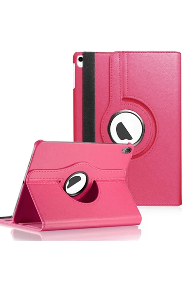 Coverzone Ipad Air 4. Nesil 10.9 Inch Rotating Dönebilen Standlı Kılıf Koyu Pembe ürün görseli 1