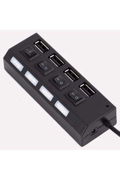 Coverzone 4 In 1 Usb 2.0 4 Port Çoğaltıcı Çoklayıcı Hub ürün görseli 1