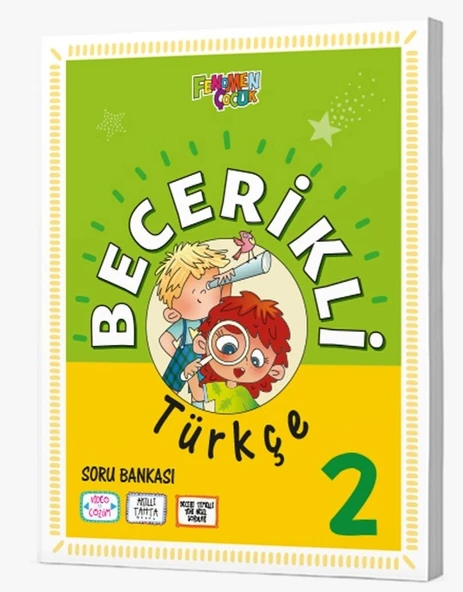 Fenomen Yayınları 2. Sınıf Becerikli Türkçe Soru Bankası ürün görseli 1