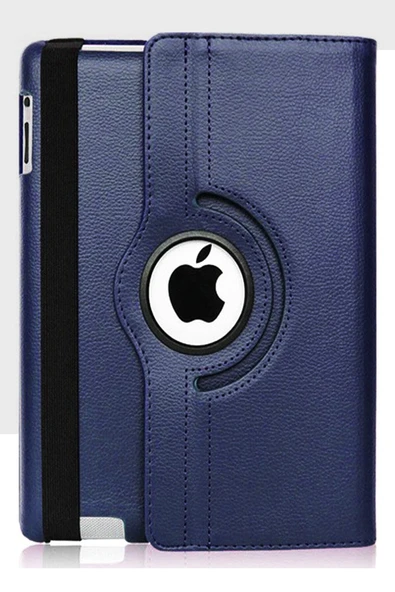 Coverzone Ipad Air 2020 Kılıf 360 Derece Dönerli Standlı Tablet Kılıfı Lacivert ürün görseli 1