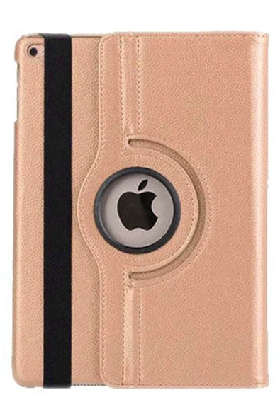 Coverzone Ipad Air 360 Derece Dönerli Standlı Tablet Kılıfı Gold ürün görseli 1
