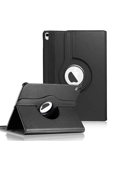 Coverzone Ipad Air 4. Nesil 10.9 Inch Rotating Dönebilen Standlı Kılıf Siyah ürün görseli 1