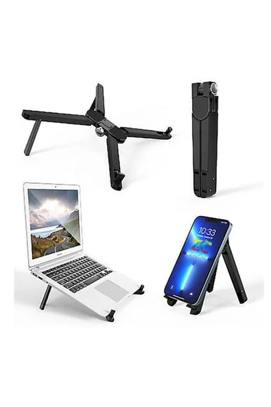 Coverzone Notebook Laptop Tablet Telefon Plastik Stand Masaüstü Tutucu 4-15,6 inç Tablet Telefon Uyumlu ürün görseli 1