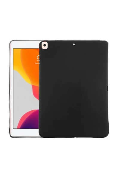 Coverzone Ipad Mini 2 Kılıf Slikon Pre Arka Kapak Siyah ürün görseli 1