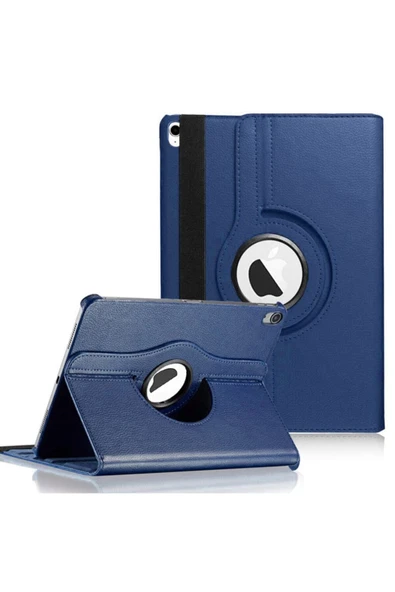Coverzone Ipad Air 4. Nesil 10.9 Inch Rotating Dönebilen Standlı Kılıf Lacivert ürün görseli 1