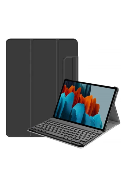 Coverzone Galaxy Tab S6 Lite Sm-p610 Standlı Mıknatıslı Bluetooth Klavyeli Clever Cover Kılıf ürün görseli 1