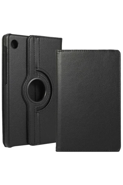 Coverzone Lenovo Tab M10 Tb-x306f 10.1" Dönerli Standl Kılıf 360 Derece Dönerli Standlı Siyah ürün görseli 1