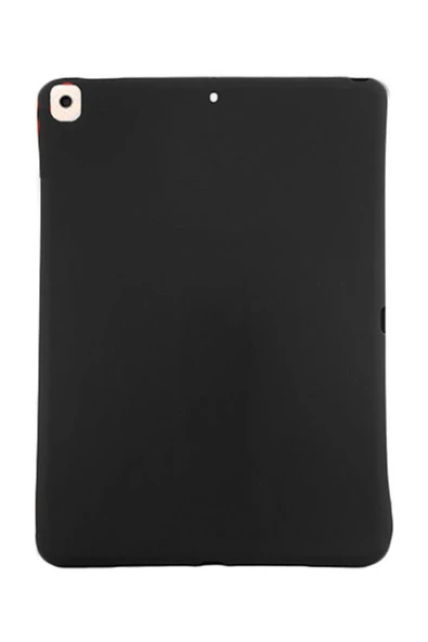 Coverzone Ipad New 9.7" Inç Kılıf Slikon Pre Arka Kapak Siyah ürün görseli 1