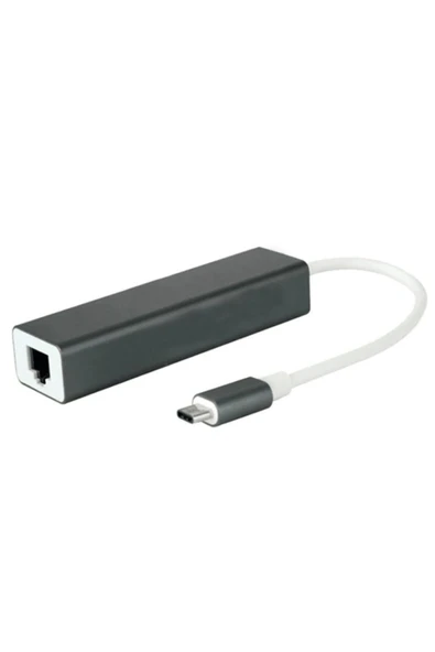Coverzone Type-c 2.0 To 10/100mbps Ethernet Çevirici Adaptör Ent ürün görseli 1