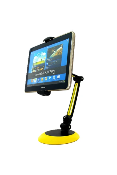 Coverzone Folding Jhd103 Ayarlanabilir Tablet Telefon Tutucu Max 10 Inch Masaüstü Tablet Telefon Standı Siyah ürün görseli 1