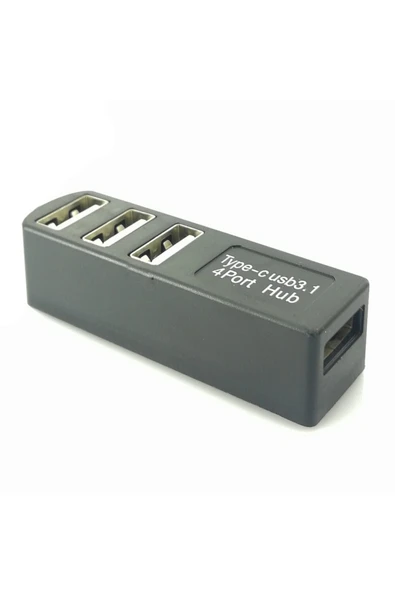 Coverzone Type-c Usb 3.1 4 Port Çoklayıcı Hub Switch ürün görseli 1