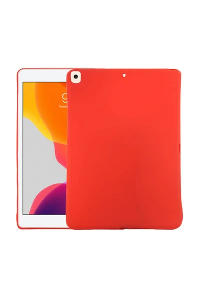 Coverzone Ipad Mini 4 Kılıf Slikon Pre Arka Kapak Kırmızı ürün görseli 1
