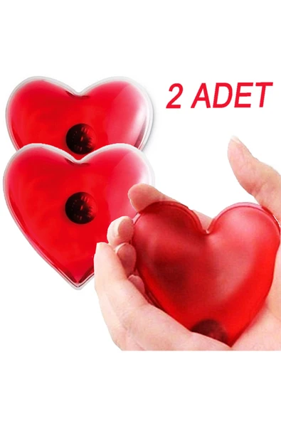 Coverzone Kalp Şeklinde  El Isıtıcısı 2 Adet ürün görseli 1