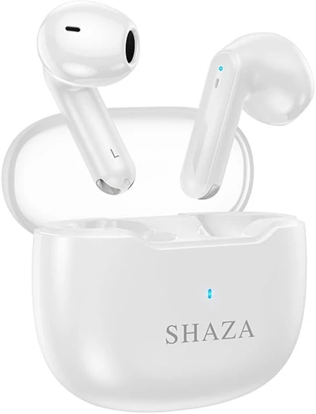 Shaza Air 7 TWS Kulak İçi Bluetooth Kulaklık Beyaz ürün görseli 1