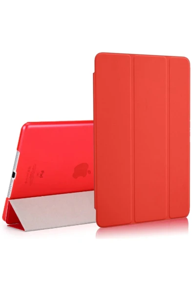 Coverzone Apple Ipad 7.nesil 10.2 Inch Kılıf Smart Cover Kırmızı ürün görseli 1