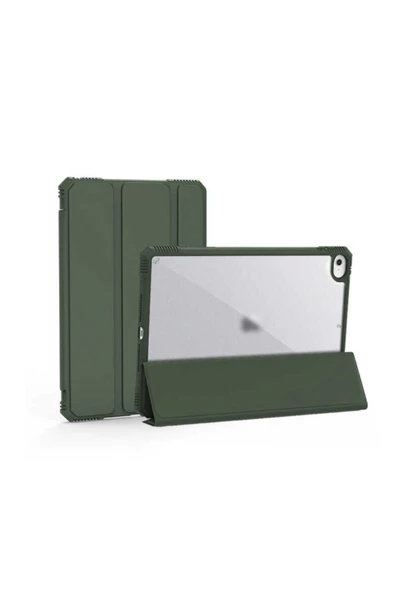 Coverzone Ipad Mini 4 Uyumlu Alfa Standlı Yeşil Tablet Kılıfı ürün görseli 1