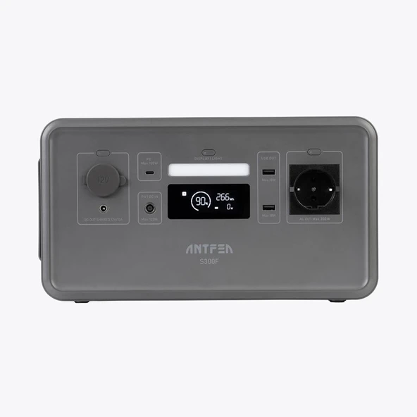 Antfea S300 Taşınabilir Güç Sistemi Gri 300W Mini - Gri ürün görseli 1