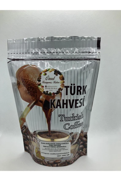 ÖZAD KURUYEMİŞ Damla Sakızlı Türk Kahvesi 250 Gr ürün görseli 1