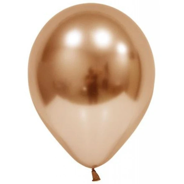 Balon Krom Parlak 12 inç Bakır 50'li ürün görseli 1
