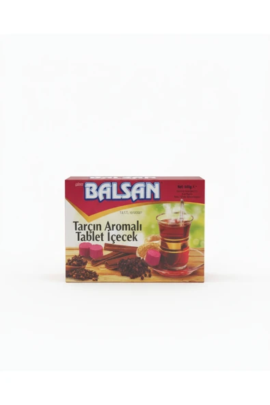 Balsam Çine Balsan Tarçın Aromalı Tablet Içecek - 600 gr - 70 adet - Geleneksel Lezzet ürün görseli 1