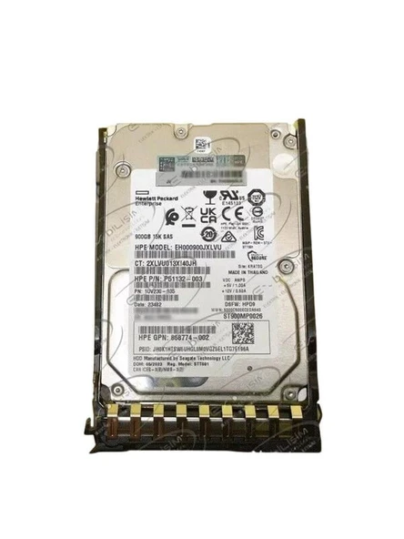 HPE 900GB 15K 12G SAS 2.5" Server Sunucu Harddisk EH000900JWCPN 867254-003 868774.02 1UV200-035 ürün görseli 1