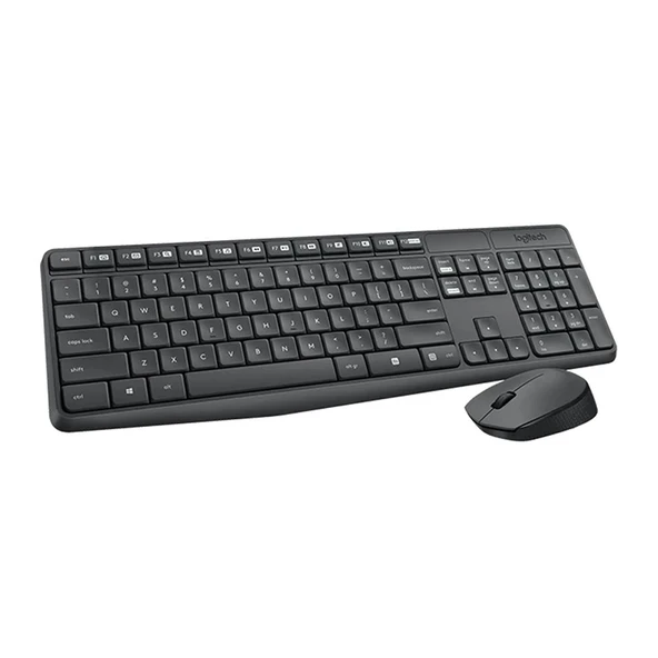 Logitech MK235 Kablosuz Klavye Mouse Set 920-007925 - Resim 3