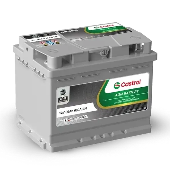 CASTROL 60 AMP ARAÇ AKÜSÜ - Resim 2