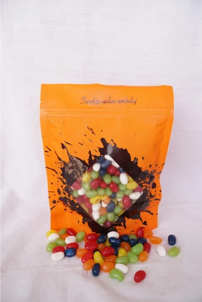 ÖZAD KURUYEMİŞ Bebeto Fasulye Sakızlı Jöle Jelibon 250 Gr ürün görseli 1