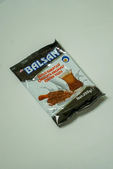 çine balsan SÜTLÜ KAKAOLU ÇİKOLATA AROMALI TOZ İÇECEK 250GR ürün görseli 1