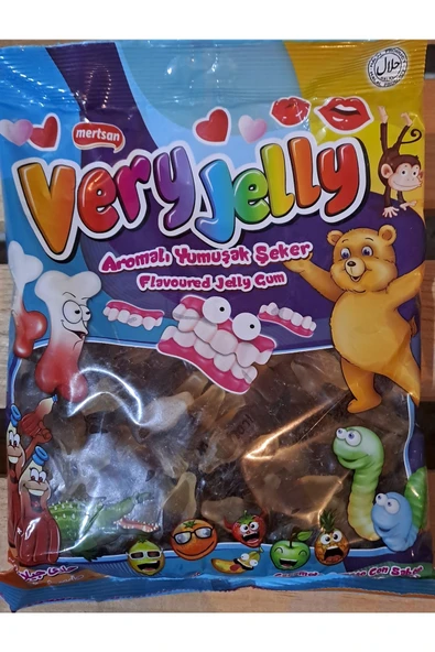 Mertsan Very Jelly Yumuşak Şeker 1000 gr ürün görseli 1