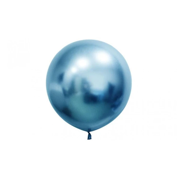 Balon Krom Parlak Jumbo 24 inç Mavi 3'li ürün görseli 1