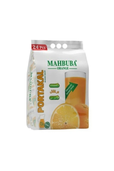 Mahbuba Toz içecek Mahbuba Toz Icecek Portakal 24lu ürün görseli 1