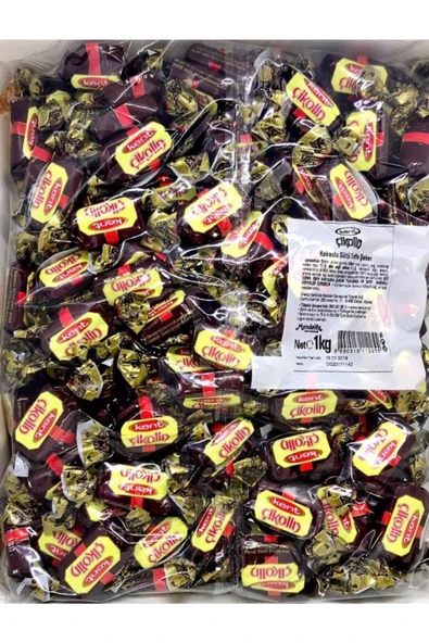 KENT Çikolin Çikolatalı Toffe Bayram Şekeri 1 Kg- Ikramlık Şeker ürün görseli 1