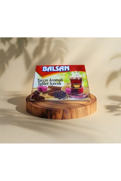 BALSAN Doğal Tarçın Aromalı Tablet - Sıcak & Soğuk Kullanıma Uygun - 600 Gr. 70 Adet ürün görseli 1
