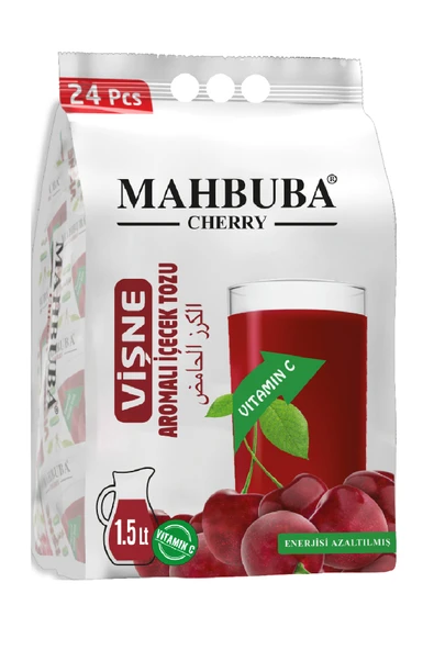 Mahbuba Vişne Aromalı Soğuk Toz Içecek 24x11.2gr ürün görseli 1
