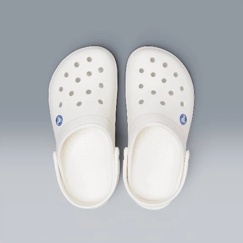 Crocs Crocband Unisex Beyaz Terlik - Resim 7