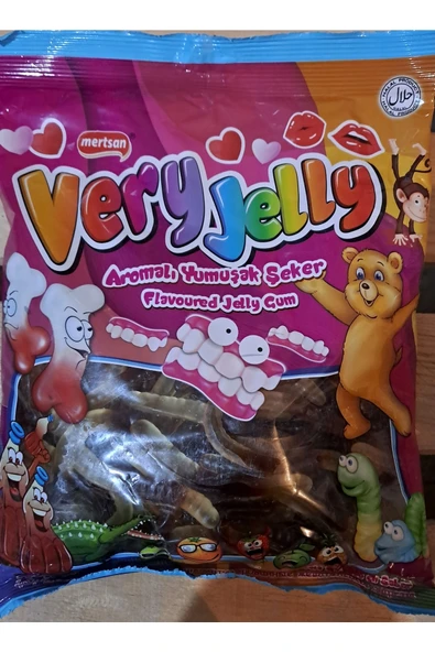 Mertsan Very Jelly Yumuşak Şeker 1000 Gr ürün görseli 1