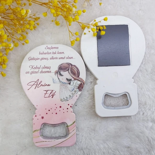 Kız Bebek Magnet Balon Açacak Hdbl6(30 Adet) ürün görseli 1