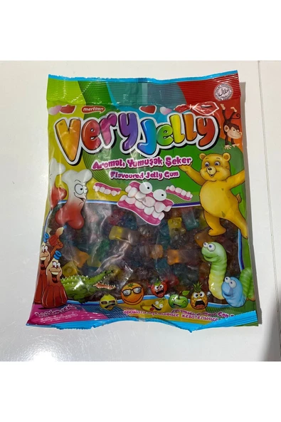 Mertsan Very Jelly Jelibon Çift Renkli Ayıcık 1kg ürün görseli 1