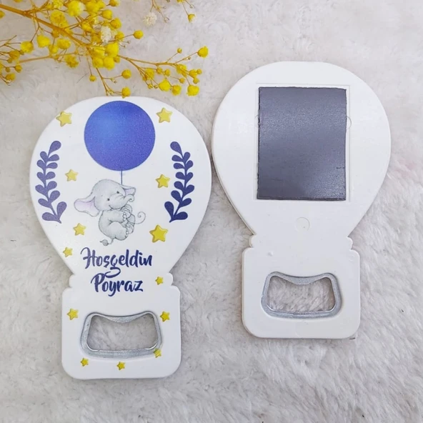 Erkek Bebek Magnet Balon Açacak Hdbl5(30 Adet) ürün görseli 1