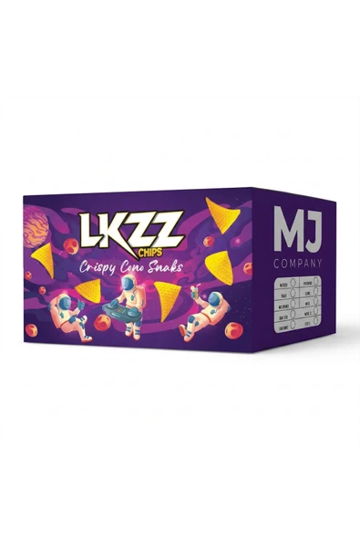 MJ COMPANY LKZZ Taco Soslu Külah Cips 3 Kg ürün görseli 1