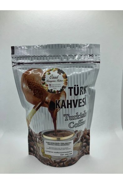 ÖZAD KURUYEMİŞ Türk Kahvesi 250 Gr ürün görseli 1