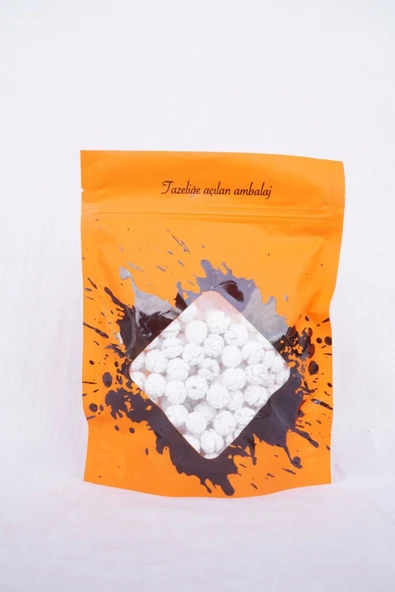 ÖZAD KURUYEMİŞ Beyaz Leblebi Şeker 250 gr - Resim 3