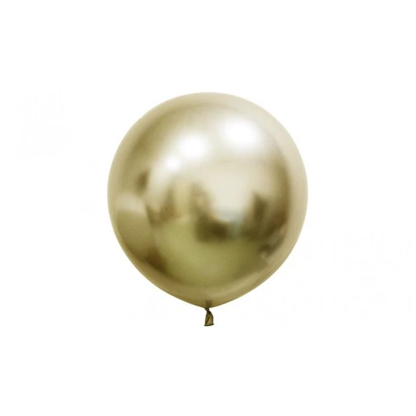 Balon Krom Parlak Jumbo 24 inç Altın 3'li ürün görseli 1