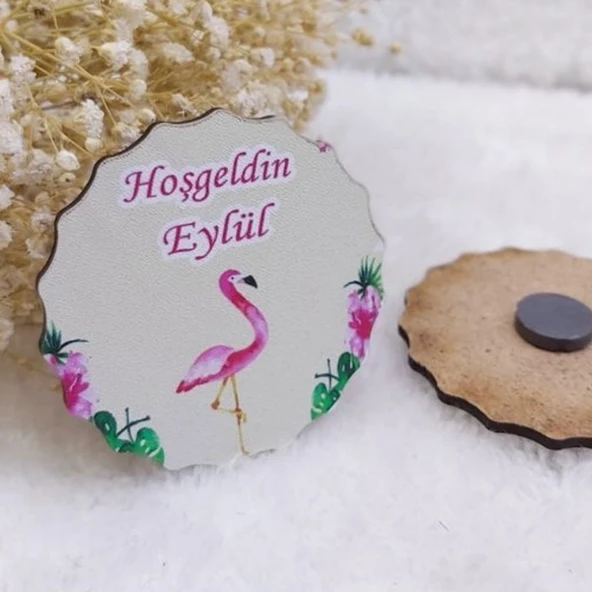Ahşap Buzdolabı Magnet Ucuz Bebek Magnet(30 Adet) ürün görseli 1