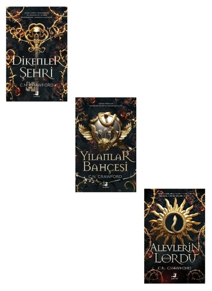 K.F. Breene Seti 3 Kitap (Yıkılmış Taht + Güllerin Yıkımı + Yıkım Krallığı) ürün görseli 1
